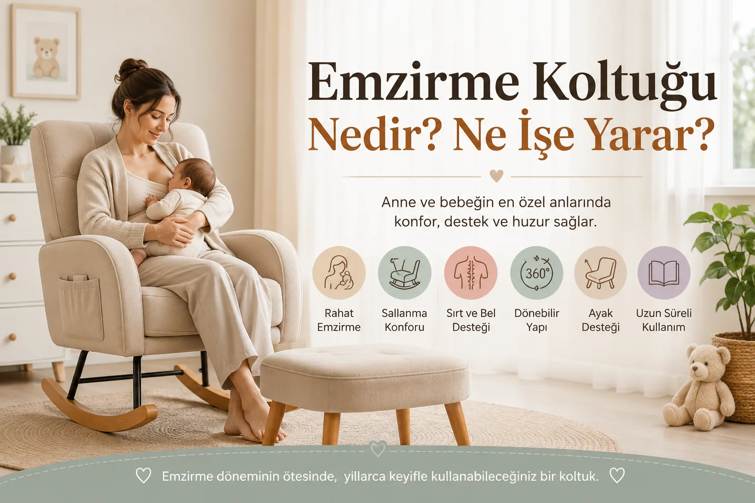 Emzirme Koltuğu Nedir? Ne İşe Yarar?