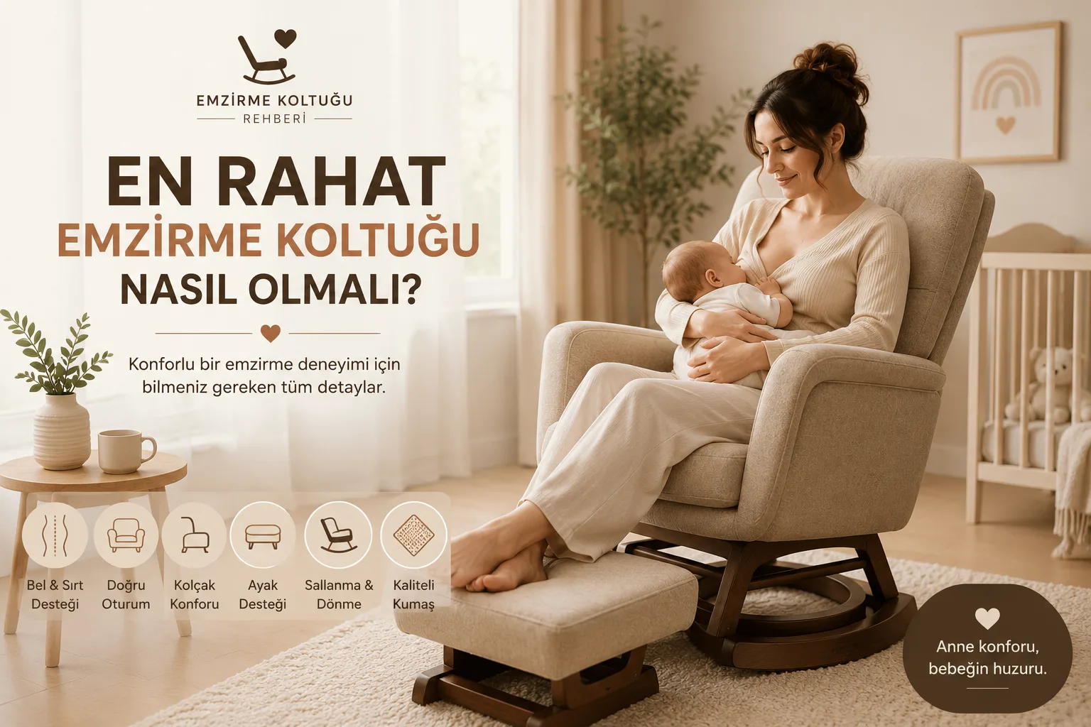 En Rahat Emzirme Koltuğu Nasıl Olmalı?