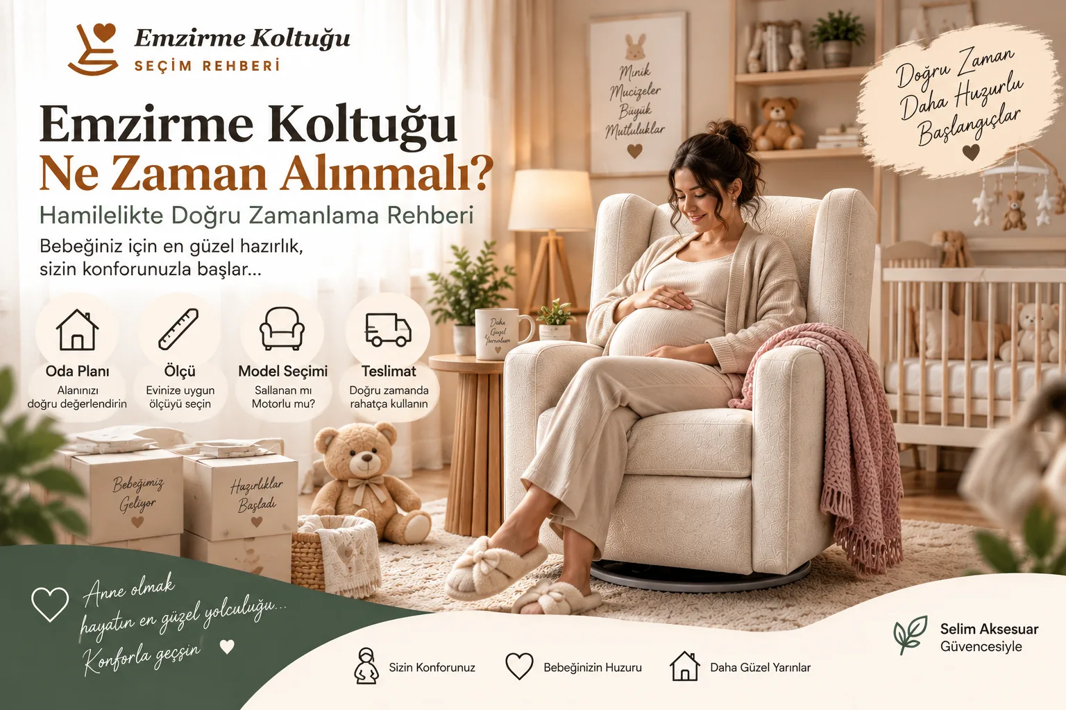 Emzirme Koltuğu Ne Zaman Alınmalı? Hamileliğin Kaçıncı Ayında?